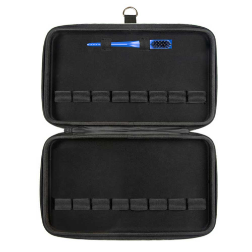 MusicNomad MN684 Etui voor Diamond Coated Nut Files + Borstel