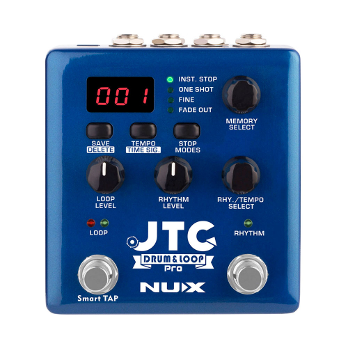 NUX NDL-5 Verdugo Series Drum & Loop Pro Dual Switch Looper Pedaal