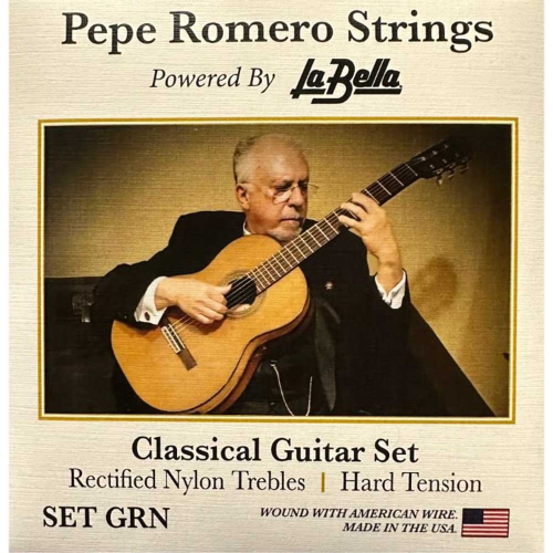 Pepe Romero GRN Rectified Nylon Klassieke Gitaarsnaren - Hoge Spanning
