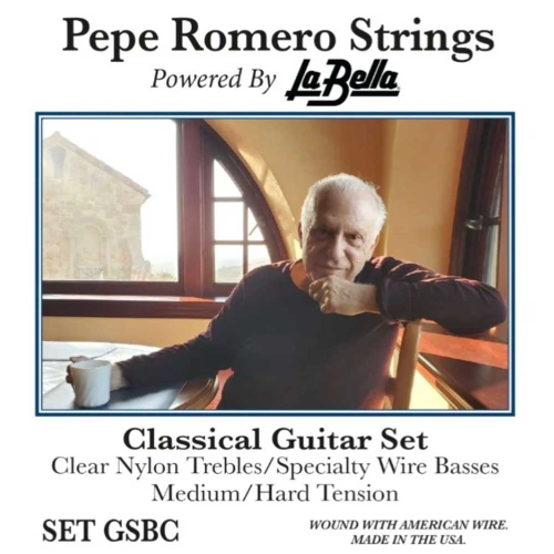 Pepe Romero GSBC Specialty Wire Basses Klassieke Snaren - Medium Hard Tension