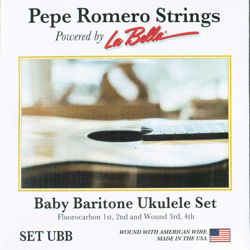 Pepe Romero UBB Baby Baritone Tenor Ukulele Snaren