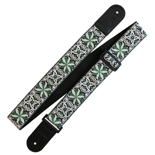 Richter Retro Green Jacquard Gitaarband - 1767