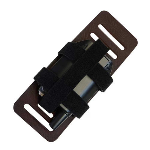 Richter Transmitter Holder Zenderhouder voor Gitaarband Bruin 1362