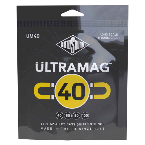 Rotosound UM40 UltraMag Bassnaren (40-100) Medium