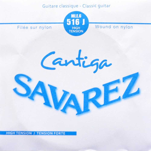 Savarez 516J Cantiga Silverplated Losse Klassieke E6-Snaar - Hoge Spanning