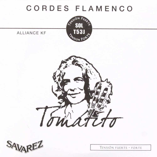 Savarez Tomatito T53J Losse G3 Snaar - Hoge Spanning