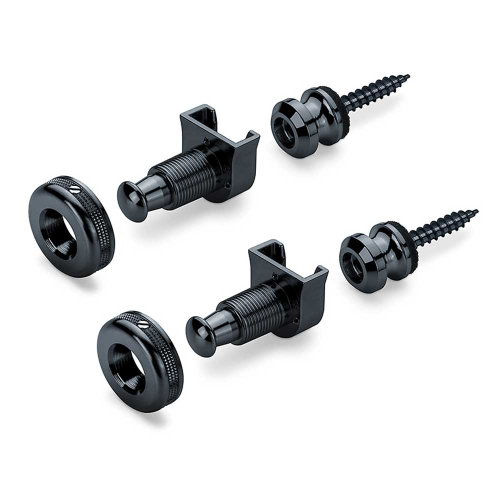 Schaller S-Locks Straplocks Zwart Chroom 14010401