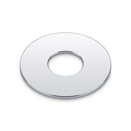 Schaller Toggle Switch Plate Metaal Chrome 15200200