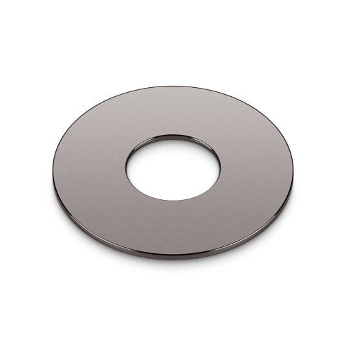 Schaller Toggle Switch Plate Metaal Ruthenium 15200600