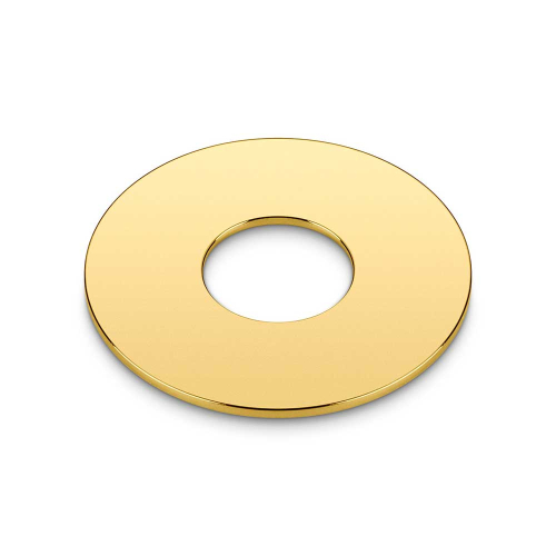 Schaller Toggle Switch Plate Metaal Verguld 15200500