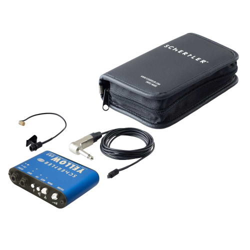 Schertler Stat-V-Uno Electrostatic Contactmicrofoon + Pre-Amp voor Viool