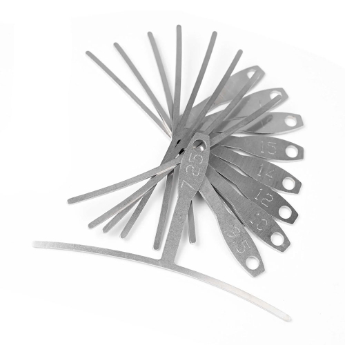 Snarenshop Extra Brede Understring Radius Gauges (Set van 9)