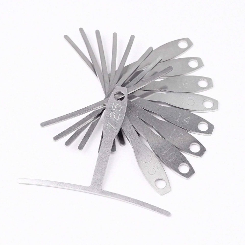 Snarenshop Edgetool Standaard Understring Radius Gauges (Set van 9)