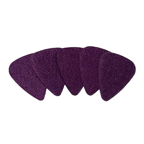 Snarenshop Vilten Ukulele Plectrum Paars 5-Pack