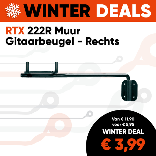 RTX 222R Muur Gitaarbeugel - Rechts