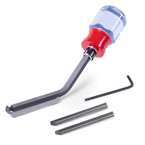 StewMac 3-in-1 Fret File Fretvijl