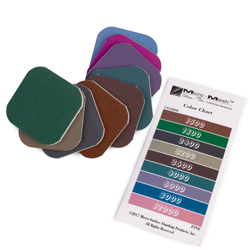 StewMac Micro-Mesh Soft Touch Pads Schuurvellen (5 cm x 5 cm)