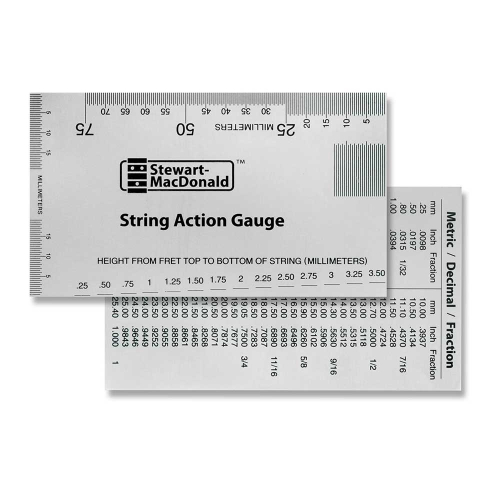 StewMac String Action Gauge Snaarhoogte Meter Metrisch