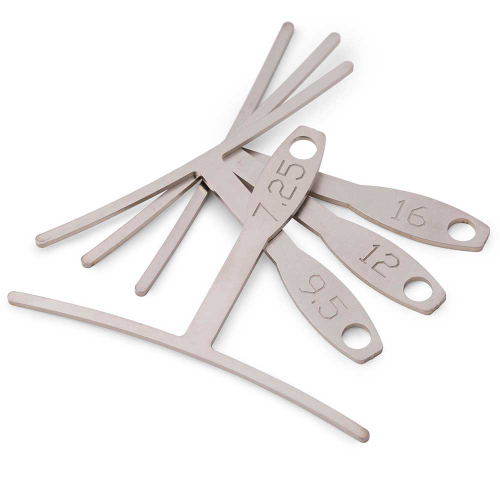 StewMac Understring Radius Gauges, Set van 4