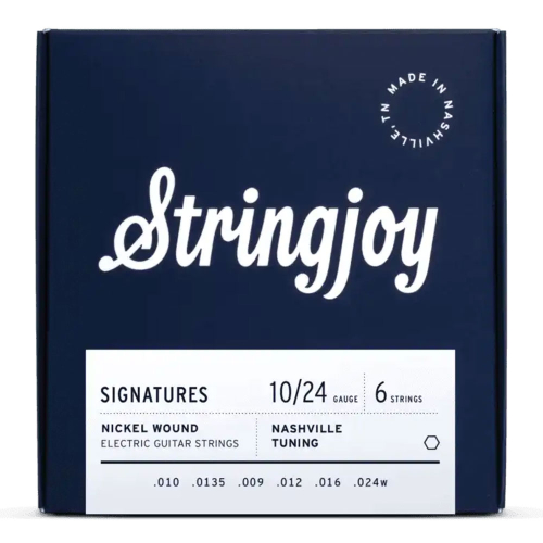 Stringjoy BAL10N Signatures Nashville Tuning Nickel Wound Gitaarsnaren (10-24)