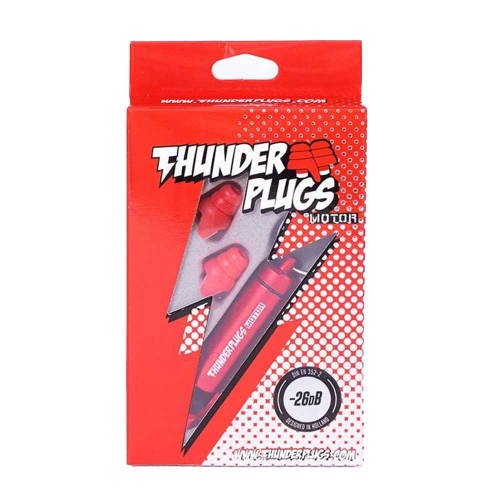 Thunderplugs Motor Gehoorbescherming/Oordopjes - Op = Op