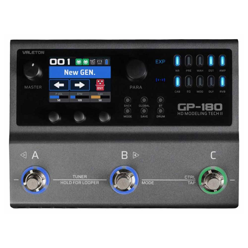 Valeton GP-180 Multi-Effects Processor Multi-Effectpedaal