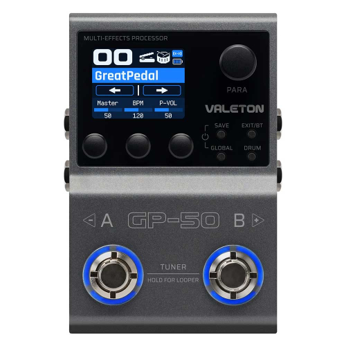 Valeton GP-50 Multi-Effects Processor / IR-Loader Pedaal