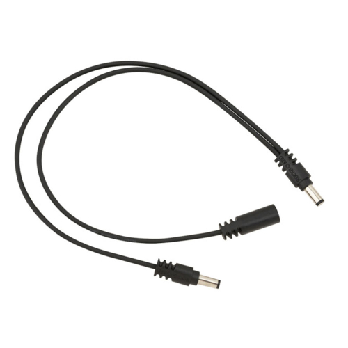 Warwick RockPower DC2 S Power Split Kabel Recht met 2 Outputs