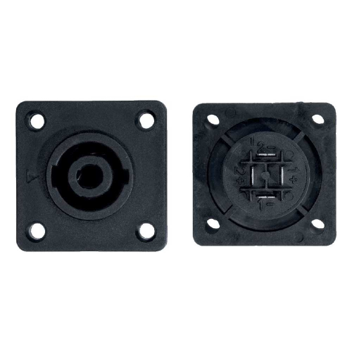 Yellow Cable SP-F Speakon Chassisdelen 4-Polig (Set van 2)