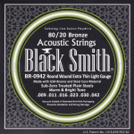 BlackSmith BR-0942 Snaren voor Akoestische Gitaar (9-42) Extra Thin Light