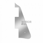 Boston LP-213-MC Slagplaat 2-Laags voor Les Paul Mirror Chrome