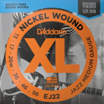 D'Addario EJ22 Nickel Wound Jazz Snaren voor Elektrische Gitaar (13-56)