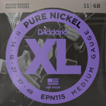 D'Addario EPN115 Pure Nickel Snaren voor Elektrische Gitaar (11-48)