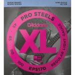 D'Addario EPS170 ProSteels Bassnaren (45-100) Regular Light