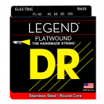 DR Strings FL-45 Legend Flatwound Bassnaren (45-105)