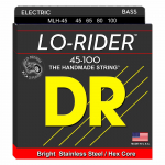 DR Strings MLH-45 Lo-Rider Bassnaren (45-100) Medium Light - Aanbieding