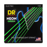 DR Strings NGE-11 Neon Green Elektrische Snaren (11-50), K3 Coating