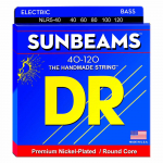 DR Strings NLR5-40 Sunbeams Bassnaren 5-Snarig (40-120) Light