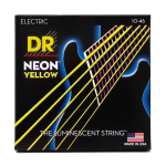 DR Strings NYE-10 Neon Yellow Elektrische Snaren (10-46), K3 Coating