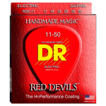 DR Strings RDE-11 Red Devils Elektrische Snaren (11-50), K3 Coating - Aanbieding