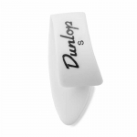 Dunlop 9001 Plastic Duimplectrum Wit Small - Per Stuk