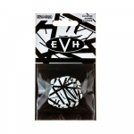 Dunlop EVHP03 Eddie van Halen "White/Black Stripes" Plectrum 6-Pack