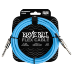 Ernie Ball 6412 Flex Cable Gitaarkabel Blauw 3 Meter