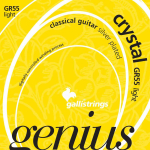 Galli GR55 Genius Crystal Klassieke Snaren - Lage Spanning