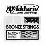 D'Addario EXPBW024 Coated Bronze Losse Snaar .024