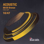 BlackSmith AABR-1047 Snaren met Coating voor Akoestische Gitaar (10-47) Extra Light