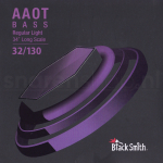 BlackSmith AAEB-32130 Bassnaren 6-Snarig Nickel Round Wound AAOT Coated (32-130)