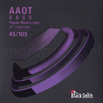 BlackSmith AAEB-45105 Bassnaren AAOT Coated (45-105) Nickel Round Wound