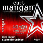 Curt Mangan 15510 Pure Nickel Elektrische Gitaarsnaren (Omwonden G-Snaar) (10-50)