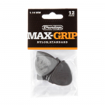Dunlop 449P114 Max Grip Plectrum 1.14mm 12-Pack